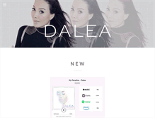 Tablet Screenshot of daleamusic.com